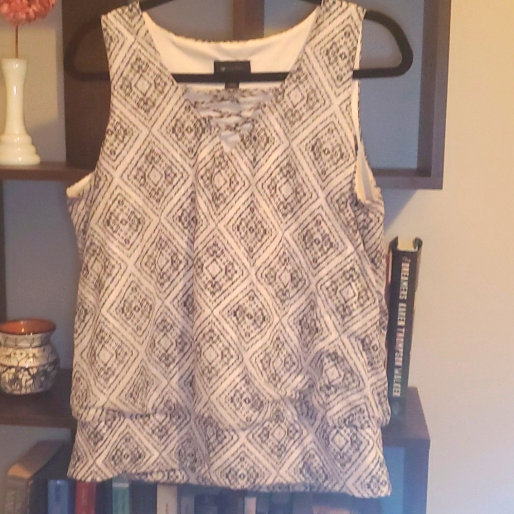 Peekaboo blouse